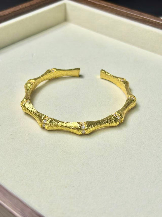 Enamel Bracelet(Bamboo style)